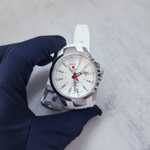  Đồng Hồ Nam Swiss Alpine Military 7058.1833 - Chronograph, Swiss Made, Chống Nước 100m 