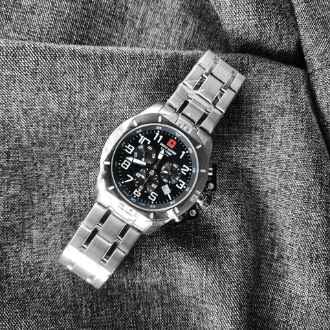  Đồng Hồ Nam Swiss Alpine Military 7063.9135 - Máy Cơ Automatic, Kính Sapphire, Chống Nước 100m 