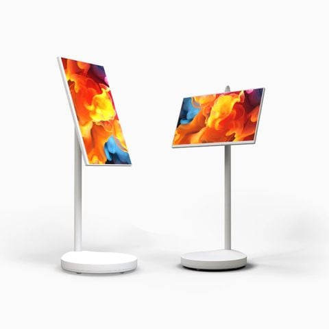 Màn Hình Cảm Ứng Aura Single Home 27inch – Android 13, Xoay & Rung Cao, Pin 6h, Chân Điều Chỉnh Cao 