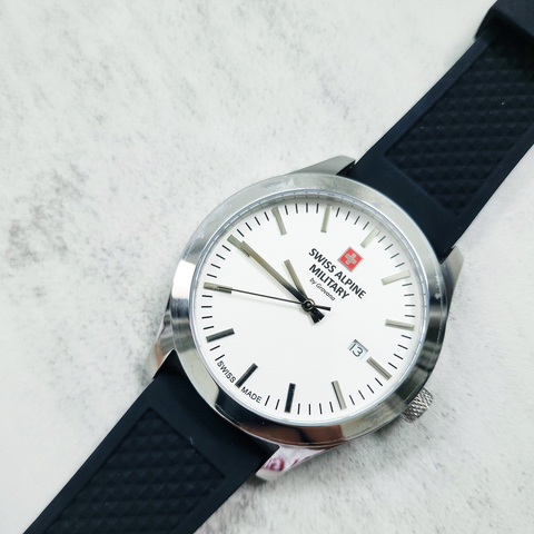  Đồng Hồ Nam Swiss Alpine Military 7055.1833 - Chronograph, Swiss Made, Chống Nước 100m 