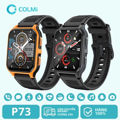 (HÀNG CÓ SẴN) Đồng hồ thông minh Colmi P73 Chống Thấm Nước Cho Android iOS Có Giấc Ngủ & Đo Nhịp Tim