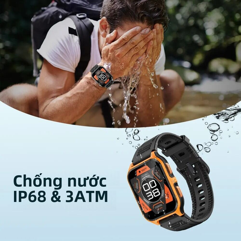  (HÀNG CÓ SẴN) Đồng hồ thông minh Colmi P73 Chống Thấm Nước Cho Android iOS Có Giấc Ngủ & Đo Nhịp Tim 