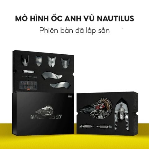  Mô Hình Kim Loại Ốc Anh Vũ NAUTILUS Steampunk | Kiệt Tác Cơ Khí 3D Cao Cấp 