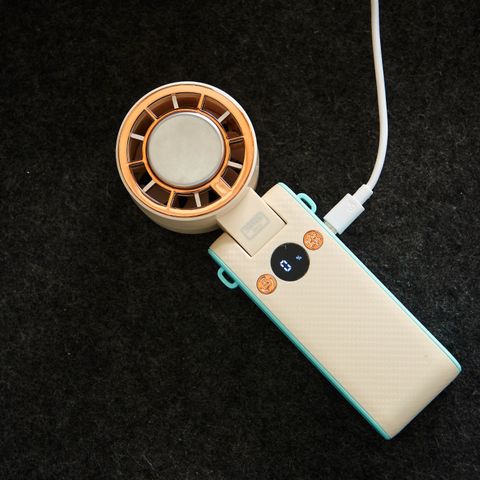  Quạt Cầm Tay Tanaka M8: Làm Mát Lạnh Công Nghệ TEC Ice Cooling, Pin 3000mAh Dùng 15 Giờ 