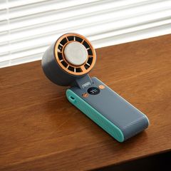 Quạt Cầm Tay Tanaka M8: Làm Mát Lạnh Công Nghệ TEC Ice Cooling, Pin 3000mAh Dùng 15 Giờ