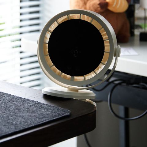  Quạt Mini Cầm Tay Tanaka S16 Có thể Kẹp Bàn Dung lượng Pin 2400mAh hoạt động đến 8 Giờ 