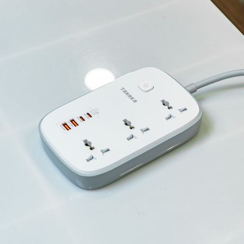  Ổ Cắm Điện Công Suất Cao Tanaka OD4321 – 4 Cổng Sạc Nhanh USB-C PD 65W & USB-A 60W, Tổng Công Suất 3250W, An Toàn Chuẩn Nhật 