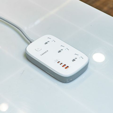  Ổ Cắm Điện Công Suất Cao Tanaka OD4321 – 4 Cổng Sạc Nhanh USB-C PD 65W & USB-A 60W, Tổng Công Suất 3250W, An Toàn Chuẩn Nhật 