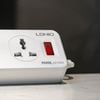  Ổ Cắm Điện Đa Năng LDNIO SC10610 - 10 Ổ Cắm + 6 Cổng Sạc USB & Type-C, Công Suất 2500W, Tự Ngắt An Toàn, Chống Cháy Chuẩn EU 