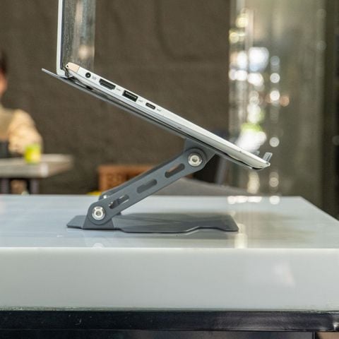  Giá Đỡ Laptop Gập Gọn WiWU ZM-901 – Kim Loại + Silicone, Điều Chỉnh Góc Linh Hoạt, Chống Trượt Ổn Định 