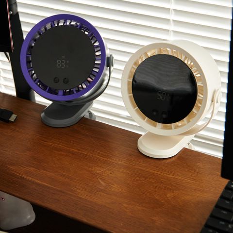  Quạt Mini Cầm Tay Tanaka S16 Có thể Kẹp Bàn Dung lượng Pin 2400mAh hoạt động đến 8 Giờ 