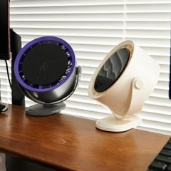 Quạt Mini Cầm Tay Tanaka S16 Có thể Kẹp Bàn Dung lượng Pin 2400mAh hoạt động đến 8 Giờ