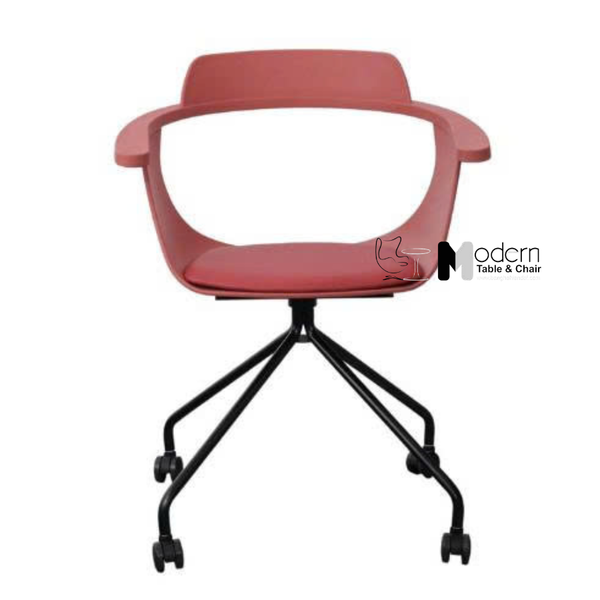 Ghế tiếp khách thân nhựa chân bánh xe NARA2-S1