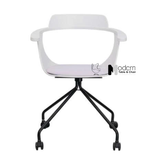 Ghế tiếp khách thân nhựa chân bánh xe NARA2-S1