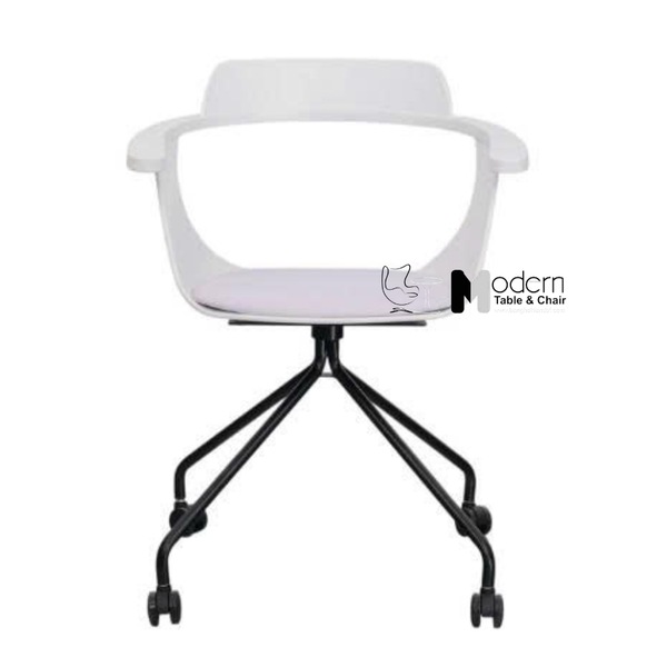 Ghế tiếp khách thân nhựa chân bánh xe NARA2-S1