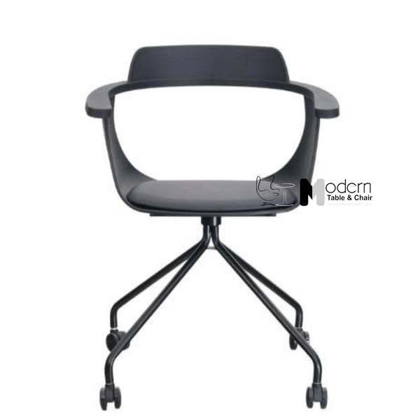 Ghế tiếp khách thân nhựa chân bánh xe NARA2-S1