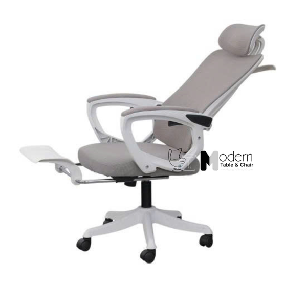 Ghế xoay văn phòng có gác chân và móc treo CR4336-2M