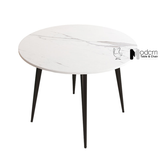 Bàn ăn mặt đá tròn 1m TN1236-10E