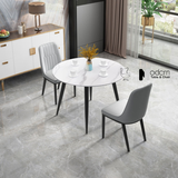 Bàn ăn mặt đá tròn 1m TN1236-10E