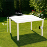 Bàn nhà hàng tiệc cưới ngoài trời TN10001-12S