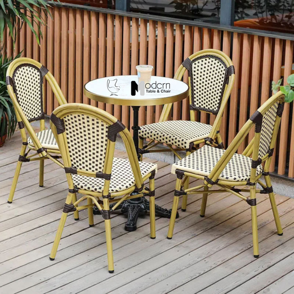 Bàn tiếp khách mặt đá tròn 80cm TE07002-08EC