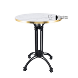 Bàn tiếp khách mặt đá tròn ngoài trời TE07003-07EC