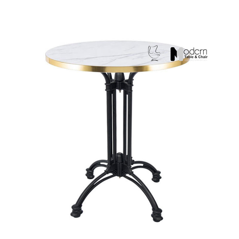 Bàn tiếp khách mặt đá tròn ngoài trời TE07003-07EC