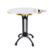 Bàn nhà hàng sân vườn mặt đá phiến TE07003-08EC