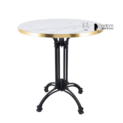 Bàn nhà hàng sân vườn mặt đá phiến TE07003-08EC