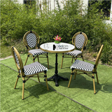 Bàn tiếp khách mặt đá tròn 80cm TE07002-08EC