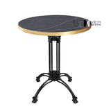 Bàn nhà hàng sân vườn mặt đá phiến TE07003-08EC