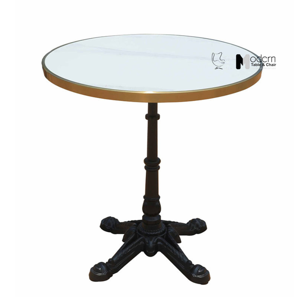 Bàn tiếp khách mặt đá tròn 80cm TE07002-08EC