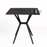 Bàn cafe ngoài trời mặt vuông TE10002-70S