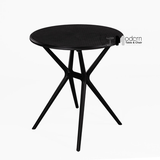 Bàn ăn tròn nhựa đúc ngoài trời TE10001-65S