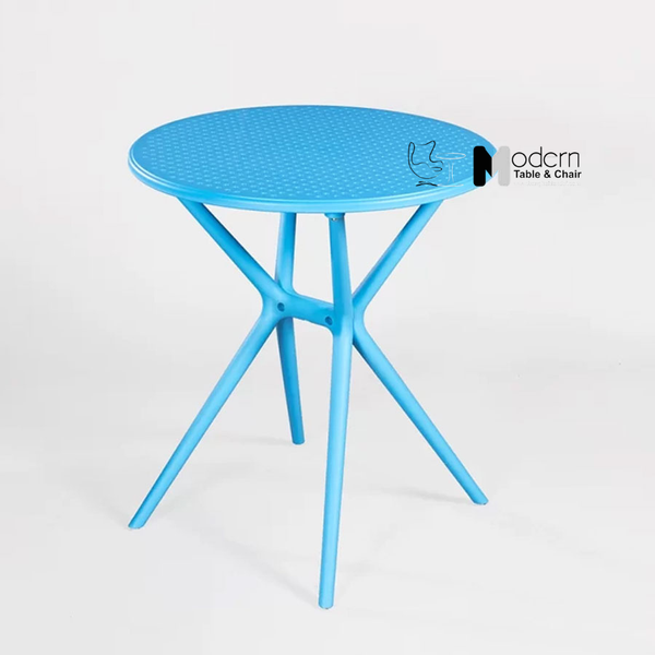 Bàn ăn tròn nhựa đúc ngoài trời TE10001-65S