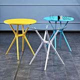 Bàn ăn tròn nhựa đúc ngoài trời TE10001-65S