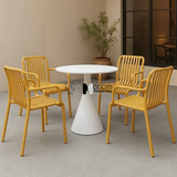 Bộ bàn ghế pantry nhỏ gọn TE KORIN-08W_CC1580-S