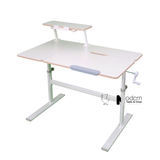 Bàn học bài công thái học mặt MDF TF01001-10W