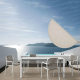 Bàn cafe bãi biển resort dài 1m8 TN10001-18S