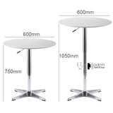 Bàn bar mặt gỗ MDF nâng hạ độ cao TB03001-06W