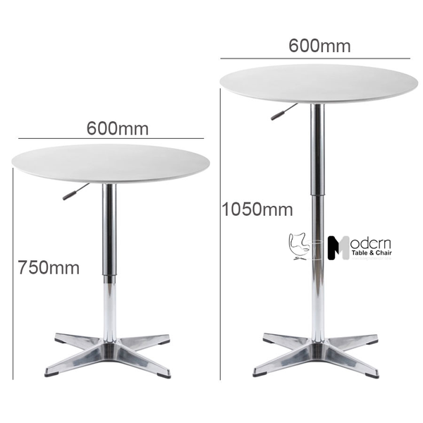 Bàn bar mặt gỗ MDF nâng hạ độ cao TB03001-06W
