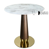 Bàn Tiếp Khách Mặt Đá Pha Lê Nhập Khẩu 80cm TE1553-08E