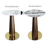 Bàn Tiếp Khách Mặt Đá Tròn 60cm TE1554-06E