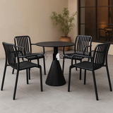Bộ bàn ghế pantry nhỏ gọn TE KORIN-08W_CC1580-S