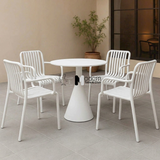 Bộ bàn ghế pantry nhỏ gọn TE KORIN-08W_CC1580-S