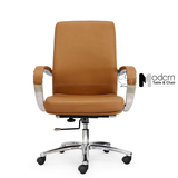 Ghế làm việc lưng trung nệm dày CE08001-P