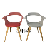 Ghế phòng ăn thân nhựa có nệm NARA - S1