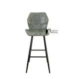 Ghế bar lưng cao chân cố định sơn đen CBF23001A-P