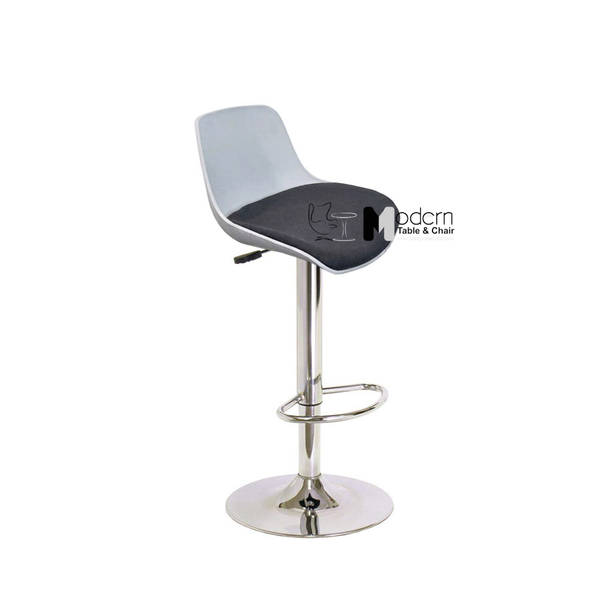 Ghế bar nâng hạ nệm vải bố màu đen CB01005-F