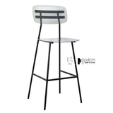 Ghế quầy bar thân nhựa trong suốt CB01003-PC